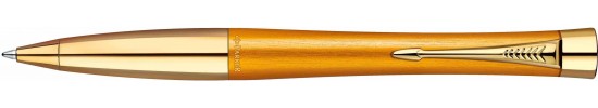  ручки parker. ручка паркер шариковая в футляре Urban Premium Mandarin Yellow GT